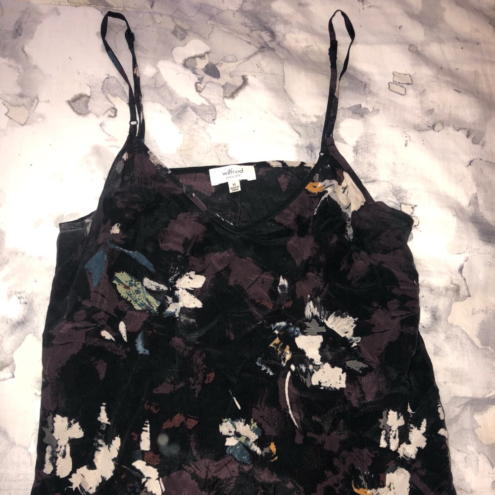 Wilfred (Aritzia) 100% Silk Cami Tank XS
